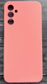 Чехол Samsung A14 Silicone Case персик