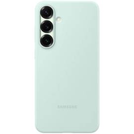 Чехол Samsung S25 Plus MagSafe Silicone Case мятный