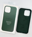 Чехол iPhone 13 Leather Case Forest Green