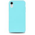 Чехол iPhone XR Silicon морская волна