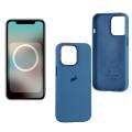 Чехол iPhone 13 Silicon Case MagSafe Blue Jay