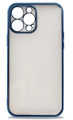 Чехол iPhone 13 Pro Keephone c бампером синий