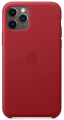Чехол iPhone 11 Pro Leather Case Red