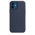Чехол iPhone 12 mini Silicon Case Deep Navy