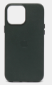 Чехол iPhone 14 Pro Leather Case MagSafe Sequoia Green