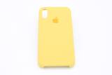 Чехол iPhone XR Silicon Case желтый