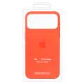 Чехол iPhone 17 Pro Max Silicone Case MagSafe Orange