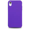 Чехол iPhone XR Silicon фиолетовый