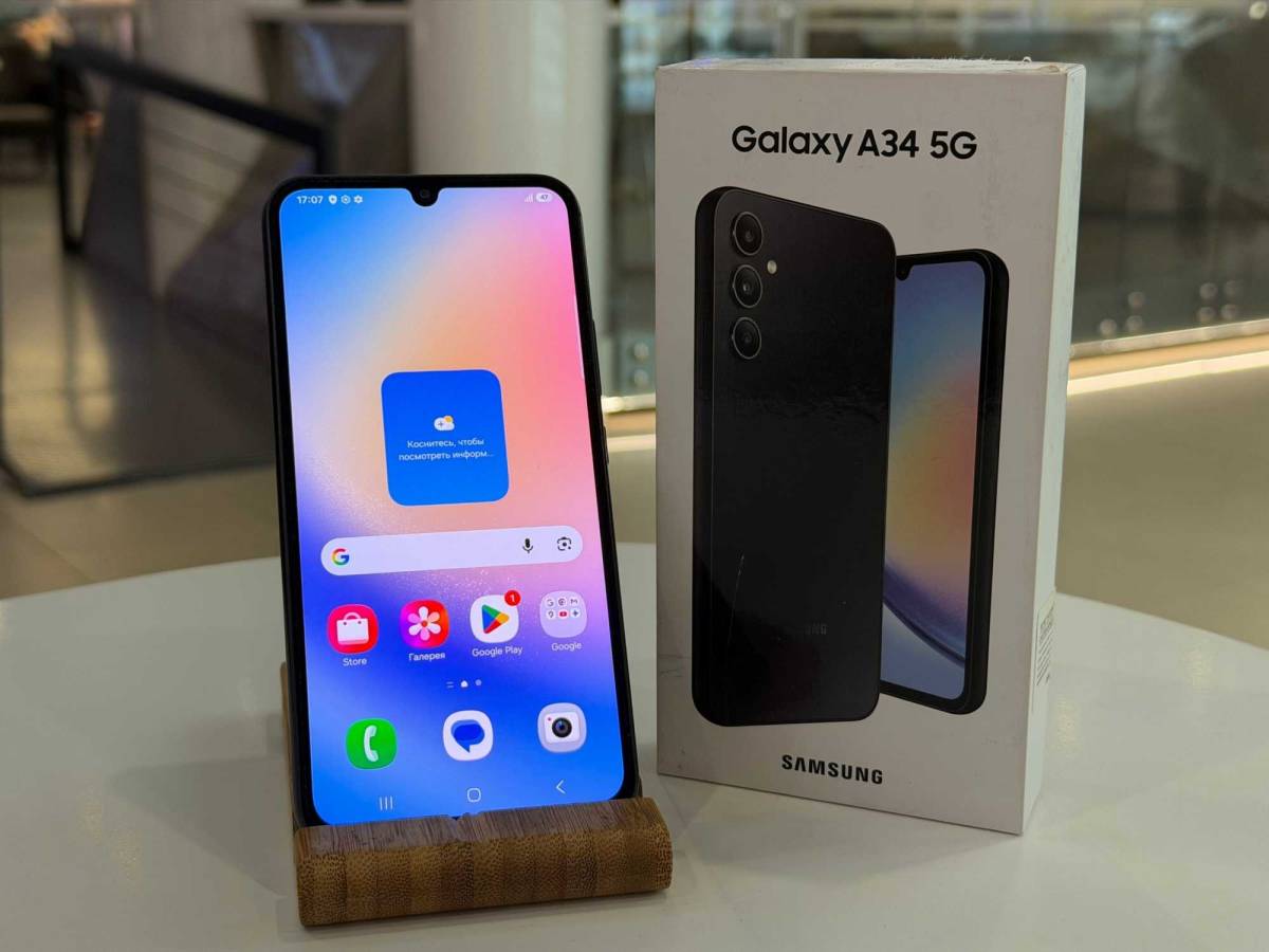 Samsung Galaxy A34 8/128Gb Чёрный imei353403930406961