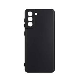 Чехол Samsung S21 Plus черный силикон