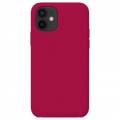 Чехол iPhone 12 mini Silicon Case Plum