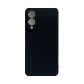 Чехол Samsung S25 Edge Silicone Case черный