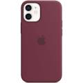 Чехол iPhone 12 mini Silicon Case MagSafe Plum