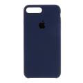 Чехол iPhone 7 Plus Silicone Case темно синий