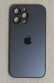 Чехол iPhone 13Pro MagSafe Silicone+Glass черный
