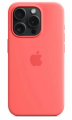 Чехол iPhone 15 Pro Silicone Case MagSafe Guava