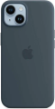 Чехол iPhone 14 Plus Silicone Case MagSafe Storm Blue