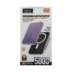 Внешний аккумулятор FaizFull FL126 5000mAh MagSafe Лаванда