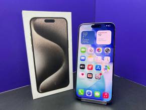 iPhone 15 Pro Max 256Gb Natural Titanium АКБ 80% imei358525998952166