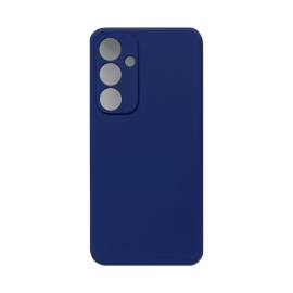 Чехол Samsung S24FE Silicone Case темно-синий
