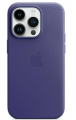 Чехол iPhone 14 Pro Leather Case MagSafe Wisteria