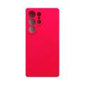 Чехол Samsung S25 Ultra Silicone Case ярко-розовый
