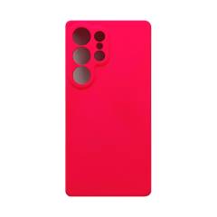 Чехол Samsung S25 Ultra Silicone Case ярко-розовый