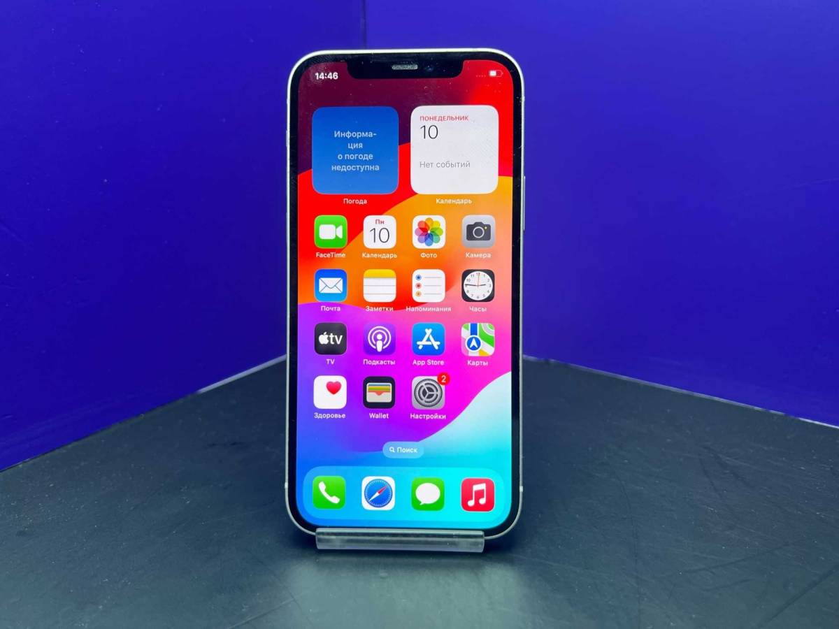 iPhone 12 128Gb White АКБ 100% imei 356147730385373