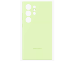 Чехол Samsung S24 Ultra Silicone Case мятный