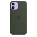 Чехол iPhone 12 mini Silicon Case MagSafe Cyprus Green