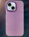 Чехол iPhone 13 блеск фиолетовый