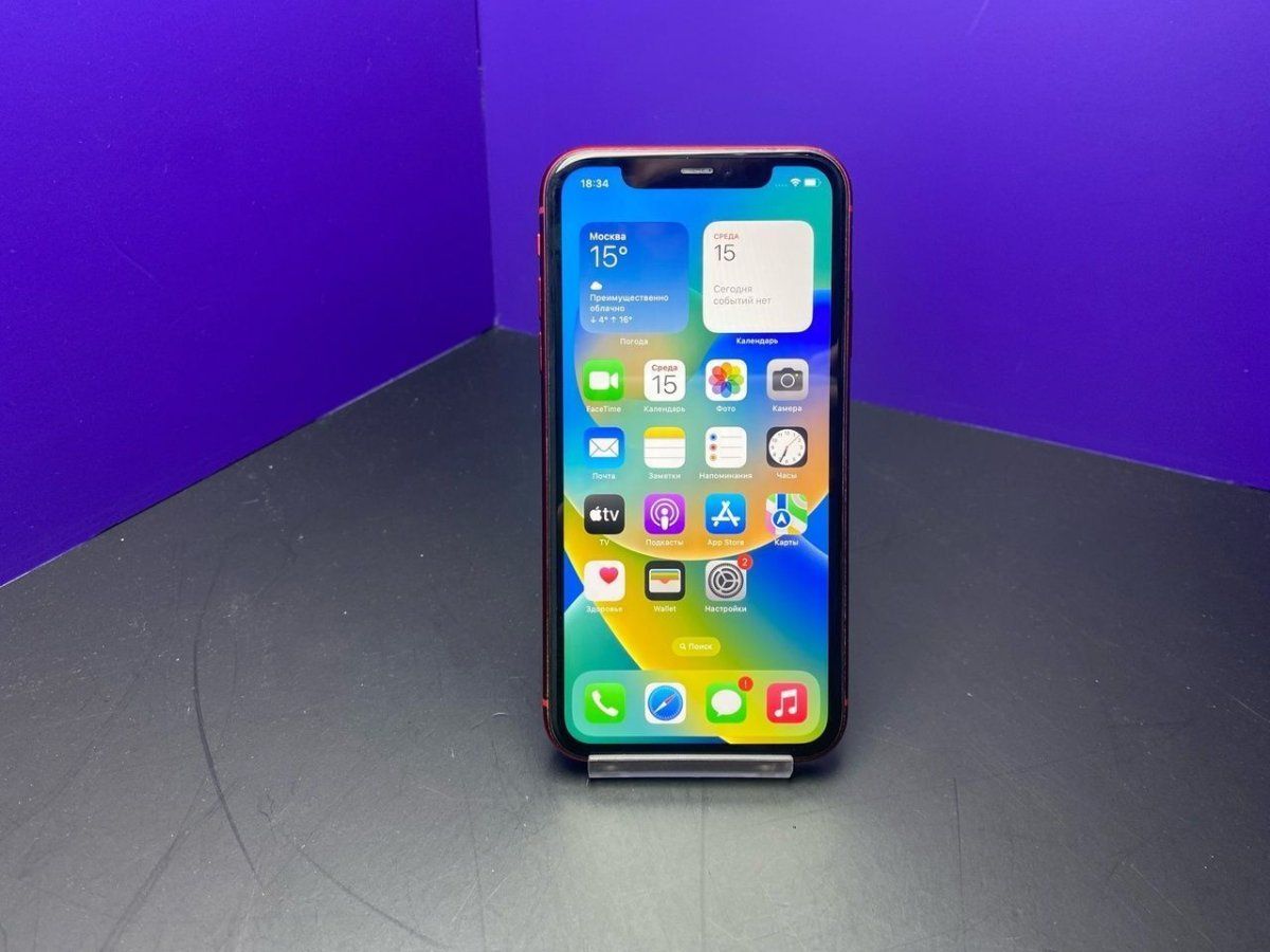 iPhone 11 64Gb Red АКБ 75% imei:353972107991401