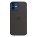 Чехол iPhone 12 mini Silicon Case Black