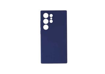 Чехол Samsung S24 Ultra Silicone Case темно-синий